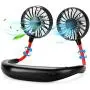 Portable Neck Fan Hand Free Personal Mini Fans USB neck hang fan, 360 Degree Free Rotation personal cooling fan handheld portable fans,Wearable neck fan Suitable for Traveling ,Sports, Office(Black) Portable Neck Fan Hand Free Personal Mini Fans USB neck hang fan, 360 Degree Free Rotation personal cooling fan handheld portable fans,Wearable neck fan Suitable for Traveling ,Sports, Office(Black)