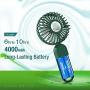 Viinffu Handheld Fan, Portable Personal Fan with Adjustable 3 Speeds, 4000mAh Battery Operated Last for 10 hours, Desk USB Mini Cooling Fan for Outdoor, Indoor, Dark Green