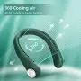 Personal Fan, Mini USB Desk Fan with Rechargeable Battery Powered, Portable Camping Fan Bladeless, Leafless, Headphone,3-Speed Design, Wearable Personal Cooling Device for Indoor Outdoor Personal Fan, Mini USB Desk Fan with Rechargeable Battery Powered, Portable Camping Fan Bladeless, Leafless, Headphone,3-Speed Design, Wearable Personal Cooling Device for Indoor Outdoor
