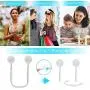 YND Portable Neck Fan Removable Neckband Fan 4000mAh Hand Free Mini Personal Fan with Dual Wind Head LCD Display USB Handheld Fan with 3 Level Air Flow for Outdoor Travel Sport(White) YND Portable Neck Fan Removable Neckband Fan 4000mAh Hand Free Mini Personal Fan with Dual Wind Head LCD Display USB Handheld Fan with 3 Level Air Flow for Outdoor Travel Sport(White)
