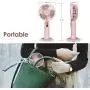 Portable Mini Fan,Caslon Handheld Rechargeable USB Fan with 3-Stage Air Volume Adjustment ,Desktop / Handheld Fan Heat for Office ,Outdoor