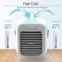 Portable Air Conditioner, Enklen Portable Cooler, Quick & Easy Way to Cool Personal Space, As Seen On TV, Suitable for Bedside, Office and Study Room. Three Wind Level Adjustment