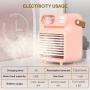 Portable Air Conditioner Fan, CEENFFO Personal Air Cooler 3-in-1 Mini Conditioner 3 Wind Speed, 3 Colors Desktop Air Conditioner with Handle for Home/Office/Room/Outdoor Portable Air Conditioner Fan, CEENFFO Personal Air Cooler 3-in-1 Mini Conditioner 3 Wind Speed, 3 Colors Desktop Air Conditioner with Handle for Home/Office/Room/Outdoor