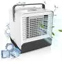 Air Cooler, Evaporative Air Cooler& Portable Air Conditioner/Humidifier Mini-negative Ion USB Air Conditioning Fan, Desktop Cooler Office Refrigeration Strong, Low Noise Design with Night Light 2021 Air Cooler, Evaporative Air Cooler& Portable Air Conditioner/Humidifier Mini-negative Ion USB Air Conditioning Fan, Desktop Cooler Office Refrigeration Strong, Low Noise Design with Night Light 2021