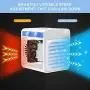 Portable Air Conditioner, Evaporative Air Cooler Rechargeable Battery Operated Air Conditioner with 3 Speed Modes Personal Mini Air Conditioner Fan, Air Conditioner for Small Room, Home, Office, Car