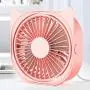 Personal Desk Fan Small Quiet USB Plug in, Mini Portable Table Fans for Sleeping Bedroom Nightstand, 3 Speeds Adjustable, Rotatable, Anti-slip, Fast Cooling for Home Office Dorm Work Travel (Pink) Personal Desk Fan Small Quiet USB Plug in, Mini Portable Table Fans for Sleeping Bedroom Nightstand, 3 Speeds Adjustable, Rotatable, Anti-slip, Fast Cooling for Home Office Dorm Work Travel (Pink)