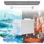 Portable Air Conditioner Fan Personal Air Conditioner Mini Air Cooler with 2 Ice Crystal Boxes Portable Air Conditioner with 3 Speed Adjustable Personal Air Cooler Fan with LED light for Home, Bedroom, Room, Office, Dorm, Car