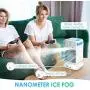 YiimDaifun Portable Air Conditioner, 2000mAh Rechargeable Atomization Fan (Timeable 2-4H), 90° Oscillation Cool Breeze Air Conditioner, Personal Space Cooler for Rooms, Offices, Campers, Indoor YiimDaifun Portable Air Conditioner, 2000mAh Rechargeable Atomization Fan (Timeable 2-4H), 90° Oscillation Cool Breeze Air Conditioner, Personal Space Cooler for Rooms, Offices, Campers, Indoor