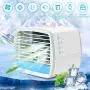 Portable Air Conditioner Fan,Personal Evaporative Air Cooler,Quiet USB Mini Desk Cooling Fan Air Humidifier Misting Fan-3 Speeds,7-Color LED Light,480ML Water Tank For Room Home Office Outdoor Camping Portable Air Conditioner Fan,Personal Evaporative Air Cooler,Quiet USB Mini Desk Cooling Fan Air Humidifier Misting Fan-3 Speeds,7-Color LED Light,480ML Water Tank For Room Home Office Outdoor Camping