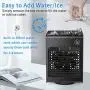 Portable Air Conditioner Fan, Personal Air Cooler Desk Fan Mini Evaporative Cooler Fan with Handle, 120°Auto Oscillation, 3 Adjustable Speeds, 4000mAh Rechargeable Battery Operated (Black) Portable Air Conditioner Fan, Personal Air Cooler Desk Fan Mini Evaporative Cooler Fan with Handle, 120°Auto Oscillation, 3 Adjustable Speeds, 4000mAh Rechargeable Battery Operated (Black)
