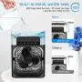 Portable Air Conditioner Fan, Personal Mini Air Conditioner Desk Cooling Fan with 900ml Water Tank, 1/2/3 H Timer, 3 Wind Speeds and 3 Spray Modes for Bedroom, Office, Small Room, Travel Portable Air Conditioner Fan, Personal Mini Air Conditioner Desk Cooling Fan with 900ml Water Tank, 1/2/3 H Timer, 3 Wind Speeds and 3 Spray Modes for Bedroom, Office, Small Room, Travel
