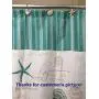 YUKUNTANG Shower Curtain Hooks, 12 Pcs Seashell Anti Rust Decorative Resin Shower Curtain Rings Hooks for Bathroom Bedroom Baby Room Decor YUKUNTANG Shower Curtain Hooks, 12 Pcs Seashell Anti Rust Decorative Resin Shower Curtain Rings Hooks for Bathroom Bedroom Baby Room Decor