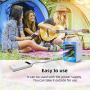 Koolertron Personal Air Cooler,4 in 1 Portable Space Air Conditioner Cooling Fan & Evaporative Spray Humidifier,Mini USB Desktop ice Fan for Home Room Office Outdoor Camping Kitchen Bedroom