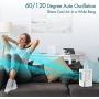 Portable Air Conditioner, 120°Auto Oscillation Personal Mini Air Cooler with 3 Wind Speeds, 700ML Water Tank, 5000mAh Battery Operated Evaporative Air Cooler, Perfect for Home Office Outdoor