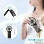 YND Handheld Fan Mini Fan 4000mAh Portable Fan with LCD Display USB Personal Fan with Lanyard Battery Operated Fan 4 Speeds Adjustable Foldable Desk Fan for Office Home Outdoor Travel Camping YND Handheld Fan Mini Fan 4000mAh Portable Fan with LCD Display USB Personal Fan with Lanyard Battery Operated Fan 4 Speeds Adjustable Foldable Desk Fan for Office Home Outdoor Travel Camping