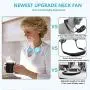 Newest Neck Fan Portable,Handheld Stroller Fan,SZTMBF Hand Free Personal Super Mini Fans Multi Purpose with Overall Flexible Neckband,360 Degree Free Rotation /3 Speeds/7 LED Lights(Blue) Newest Neck Fan Portable,Handheld Stroller Fan,SZTMBF Hand Free Personal Super Mini Fans Multi Purpose with Overall Flexible Neckband,360 Degree Free Rotation /3 Speeds/7 LED Lights(Blue)