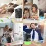MZTDYTL Portable Air Conditioner, Mini Personal Air Cooler Quiet Desk Fan with 3 Speeds 7 Colors, Portable AC Unit Humidifier Misting Fan with Handle for Home Office Room Dorm