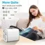 Portable Air Conditioner, Personal Air Cooler Fan with 3 Speeds 7 Colors, Mini Evaporative Cooling Fan with Hidden Handle, Super Quiet Air Conditioner Fan for Small Space Room/Office/Home/Travel