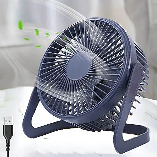 EigPluy USB Desk Fan,5 Inch Portable USB Fan,Small Table Fan,Personal Desktop Fan,Quiet USB Fan for Office/Home/Camping EigPluy USB Desk Fan,5 Inch Portable USB Fan,Small Table Fan,Personal Desktop Fan,Quiet USB Fan for Office/Home/Camping