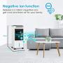 Portable Evaporative Air Cooler, 65W Air Conditioner with 3 Modes, 3 Fan Speeds, LED Display, Remote Control, 7H Timer, 5L Water Tank and Ice Pack