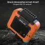 OPOLAR Mini Personal Waist Clip Fan/Necklace Fan 2 in 1, 6200RPM Strong Airflow, 6000mAh Rechargeable Battery Operated, USB Belt Shirt Cooling Body Fan Portable for Outdoor Camping Working OPOLAR Mini Personal Waist Clip Fan/Necklace Fan 2 in 1, 6200RPM Strong Airflow, 6000mAh Rechargeable Battery Operated, USB Belt Shirt Cooling Body Fan Portable for Outdoor Camping Working
