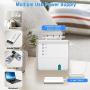 Portable Air Conditioner, Personal Air Cooler Mini Evaporative Cooling Fan, Small Space Air Conditioner with Hidden Handle, 3 Wind Speeds, 3 Spray Modes and 7 Night Lights for Room, Office,Home and Travel