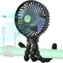 Mini Handheld Stroller Fan, 2600mAh Mini Handheld Portable Fan, Personal Portable Fan Baby Car Seat Mini Fan with Flexible Tripod Fix on Stroller, USB or Battery Powered Desk Fan Adjustable 3 Speeds Mini Handheld Stroller Fan, 2600mAh Mini Handheld Portable Fan, Personal Portable Fan Baby Car Seat Mini Fan with Flexible Tripod Fix on Stroller, USB or Battery Powered Desk Fan Adjustable 3 Speeds