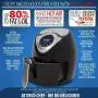 Deco Chef XL 3.7 QT Digital Air Fryer Cooker with 7 Smart Programs, LED Touch Screen, Oil-Less Non-Stick Coated Basket, Timer Counter Top, Healthy Kitchen Safe Frying Station with Cook Book Deco Chef XL 3.7 QT Digital Air Fryer Cooker with 7 Smart Programs, LED Touch Screen, Oil-Less Non-Stick Coated Basket, Timer Counter Top, Healthy Kitchen Safe Frying Station with Cook Book