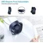 SmartDevil Small Personal USB Desk Fan,3 Speeds Portable Desktop Table Cooling Fan Powered by USB,Strong Wind,Quiet Operation,for Home Office Car Outdoor Travel (Navy Blue) SmartDevil Small Personal USB Desk Fan,3 Speeds Portable Desktop Table Cooling Fan Powered by USB,Strong Wind,Quiet Operation,for Home Office Car Outdoor Travel (Navy Blue)