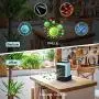 MOVTIP Portable Air Conditioner Fan, Personal Space Air Cooler Mini Evaporative Cooler Quiet Desk Fan, Humidifier Misting Fan for Home Office Bedroom, Blue MOVTIP Portable Air Conditioner Fan, Personal Space Air Cooler Mini Evaporative Cooler Quiet Desk Fan, Humidifier Misting Fan for Home Office Bedroom, Blue