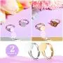 40 Pieces Blank Ring Plated Adjustable Flat Ring 12 mm DIY Blank Ring Base Jewelry Finding Ring(silver+golden) 40 Pieces Blank Ring Plated Adjustable Flat Ring 12 mm DIY Blank Ring Base Jewelry Finding Ring(silver+golden)