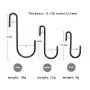 30 Pack Esfun Heavy Duty S Hooks Black S Shaped Hooks Hanging Hangers Pan Pot Holder Rack Hooks for Kitchenware Spoons Pans Pots Utensils Clothes Bags Towels Plants … 30 Pack Esfun Heavy Duty S Hooks Black S Shaped Hooks Hanging Hangers Pan Pot Holder Rack Hooks for Kitchenware Spoons Pans Pots Utensils Clothes Bags Towels Plants …