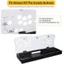 TAPDRA DIY Acrylic Panel and Metal Arcade Case kit for 2 Player 2P Joysticks Replacement Arcade Game Machine Cabinet Controller Arcade Stick Empty Box TAPDRA DIY Acrylic Panel and Metal Arcade Case kit for 2 Player 2P Joysticks Replacement Arcade Game Machine Cabinet Controller Arcade Stick Empty Box
