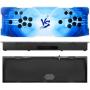 TAPDRA DIY Acrylic Panel and Metal Arcade Case kit for 2 Player 2P Joysticks Replacement Arcade Game Machine Cabinet Controller Arcade Stick Empty Box
