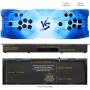 TAPDRA DIY Acrylic Panel and Metal Arcade Case kit for 2 Player 2P Joysticks Replacement Arcade Game Machine Cabinet Controller Arcade Stick Empty Box