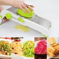 Premium Quality V-Pro Multi Blade Adjustable Mandoline Cheese/Vegetable Slicer, Cutter, Shredder with Precise Maximum Adjustability