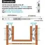YENUO, Heavy Duty Drawer Slide, Full Extension, with locker ,12-40 inches, 150 lbs(1 Pairs) YENUO, Heavy Duty Drawer Slide, Full Extension, with locker ,12-40 inches, 150 lbs(1 Pairs)