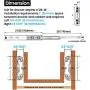 YENUO, Heavy Duty Drawer Slide, Full Extension, with locker ,12-40 inches, 150 lbs(1 Pairs) YENUO, Heavy Duty Drawer Slide, Full Extension, with locker ,12-40 inches, 150 lbs(1 Pairs)