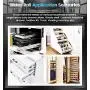 YENUO, Heavy Duty Drawer Slide, Full Extension, with locker ,12-40 inches, 150 lbs(1 Pairs) YENUO, Heavy Duty Drawer Slide, Full Extension, with locker ,12-40 inches, 150 lbs(1 Pairs)