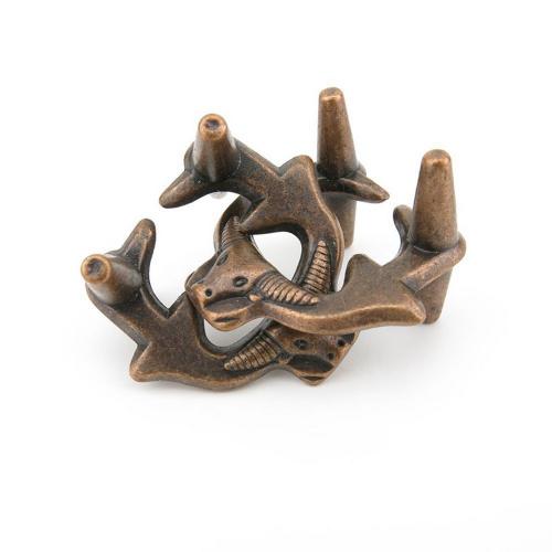 Bull head buckle Hanayama Cast Metal Brain Teaser Puzzle