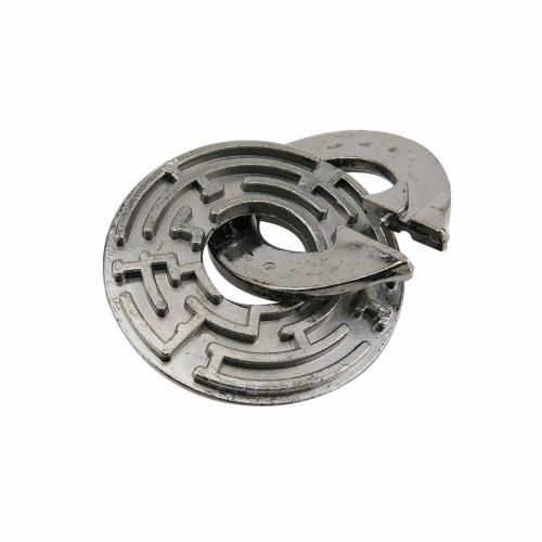 labyrinth lock Hanayama Cast Metal Brain Teaser Puzzle labyrinth lock Hanayama Cast Metal Brain Teaser Puzzle