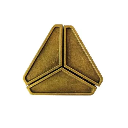 Triangle lock Hanayama Cast Metal Brain Teaser Puzzle