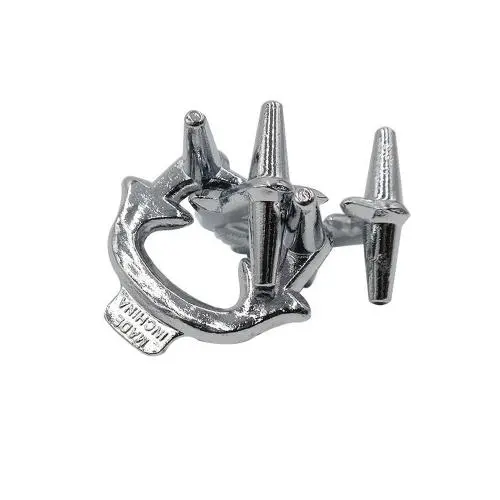 Silver Bull Head Buckle Hanayama Cast Metal Brain Teaser Puzzle Silver Bull Head Buckle Hanayama Cast Metal Brain Teaser Puzzle