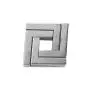 Square lock Hanayama Cast Metal Brain Teaser Puzzle Square lock Hanayama Cast Metal Brain Teaser Puzzle