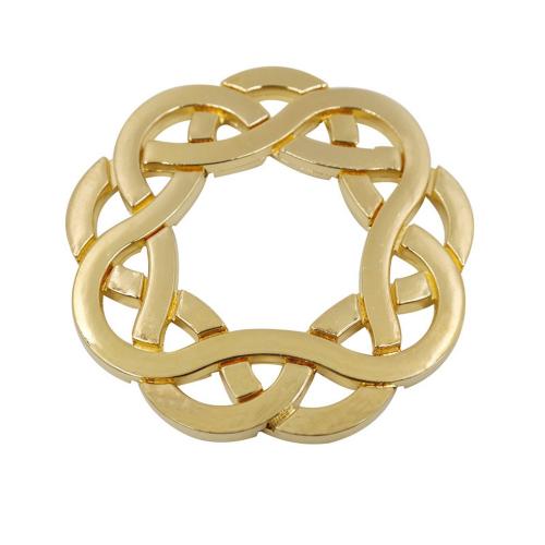 Gold Knot Hanayama Cast Metal Brain Teaser Puzzle