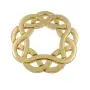 Gold Knot Hanayama Cast Metal Brain Teaser Puzzle Gold Knot Hanayama Cast Metal Brain Teaser Puzzle