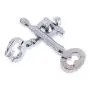 Silver key lock Hanayama Cast Metal Brain Teaser Puzzle Silver key lock Hanayama Cast Metal Brain Teaser Puzzle