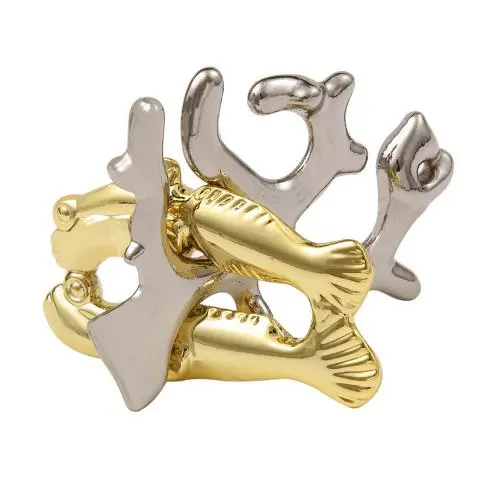 Ocean Series - Coral Hanayama Cast Metal Brain Teaser Puzzle Ocean Series - Coral Hanayama Cast Metal Brain Teaser Puzzle