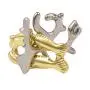 Ocean Series - Coral Hanayama Cast Metal Brain Teaser Puzzle Ocean Series - Coral Hanayama Cast Metal Brain Teaser Puzzle