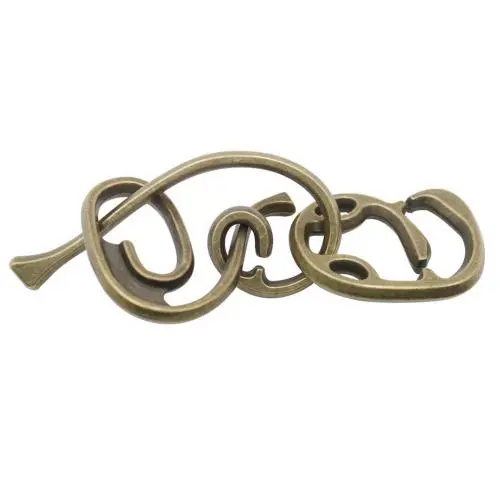 bronze roll Hanayama Cast Metal Brain Teaser Puzzle